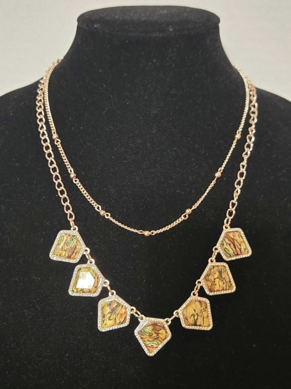 Gold-Tone Statement Necklace